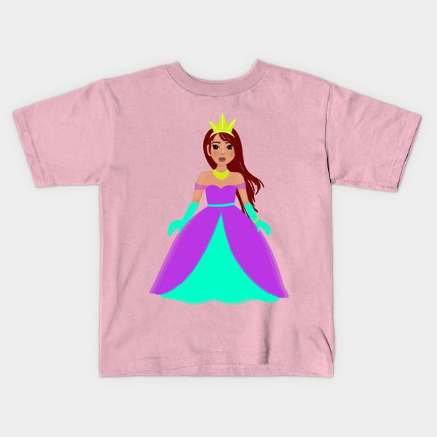 Little Princess Kids T-Shirt by Ebony T-shirts